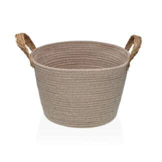 BEIGE CONICAL BASKET