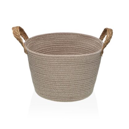 BEIGE CONICAL BASKET