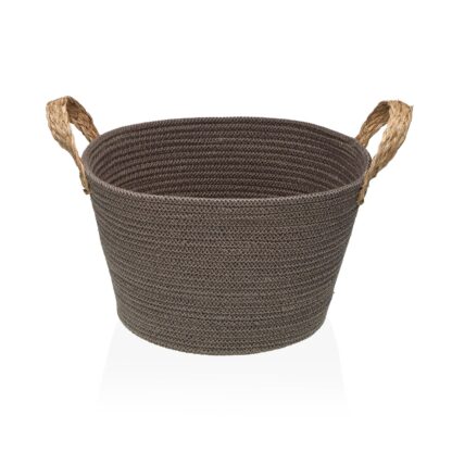 DARK GREY CONICAL BASKET