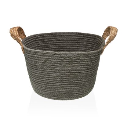 LIGHT GREY CONICAL BASKET