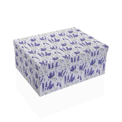 SET OF 15 "LILAC" CARDBOARD BOXES - Image 2