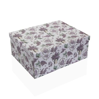 SET OF 10 "LAVANDA" CARDBOARD BOXES - Image 2