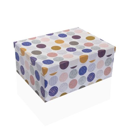 SET OF 10 "CIRCLES" CARDBOARD BOXES - Image 2