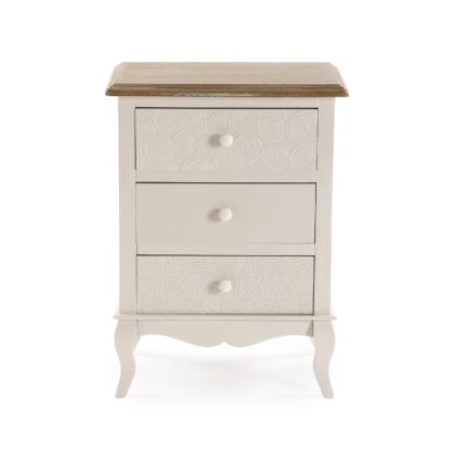 TENNY 3-DRAWER BEDSIDE TABLE - Image 5