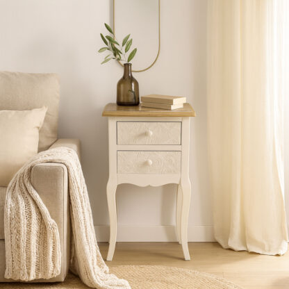 TENNY 2-DRAWER BEDSIDE TABLE - Image 2