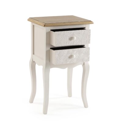 TENNY 2-DRAWER BEDSIDE TABLE - Image 3