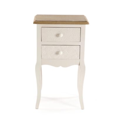 TENNY 2-DRAWER BEDSIDE TABLE - Image 5