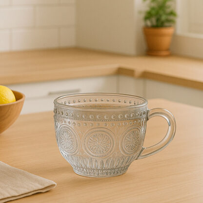 SUNFLOWER GLASS CUP - Image 2