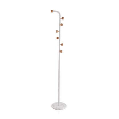 CHEKA WHITE COAT STAND