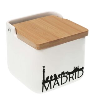 MADRID SALT BOWL WITH BAMBOO LID