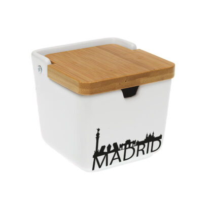 MADRID BAMBOO LID SUGAR BOWL