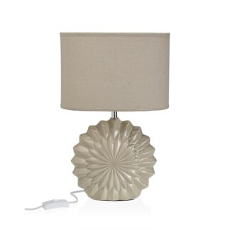 BEIGE ASHTA CERAMIC TABLE LAMP