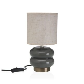 GREY ONKARA CERAMIC TABLE LAMP