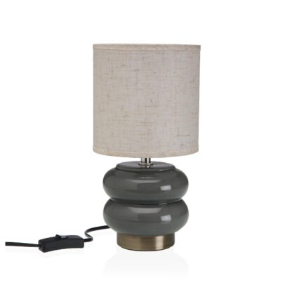 GREY ONKARA CERAMIC TABLE LAMP
