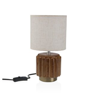 BROWN MEHARA CERAMIC TABLE LAMP