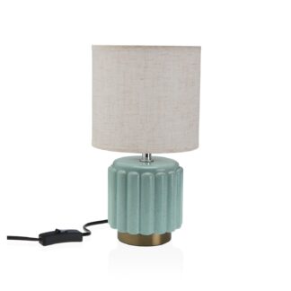 BLUE MEHARA CERAMIC TABLE LAMP
