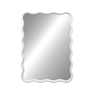 WHITE WAVE MIRROR