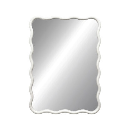 WHITE WAVE MIRROR