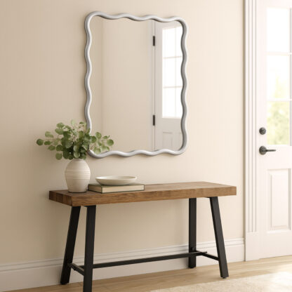 SILVER WAVE MIRROR - Image 2