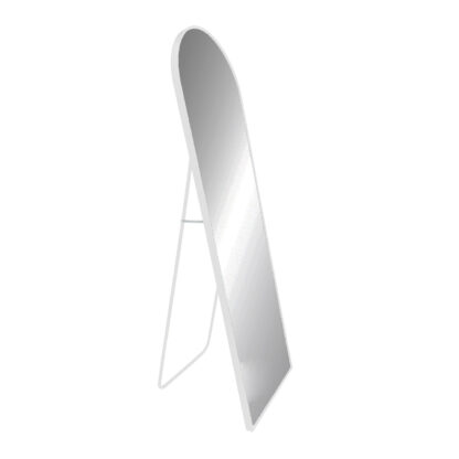 WHITE STANDING MIRROR