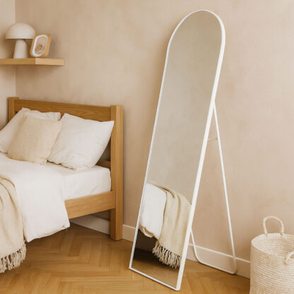 WHITE STANDING MIRROR - Image 2
