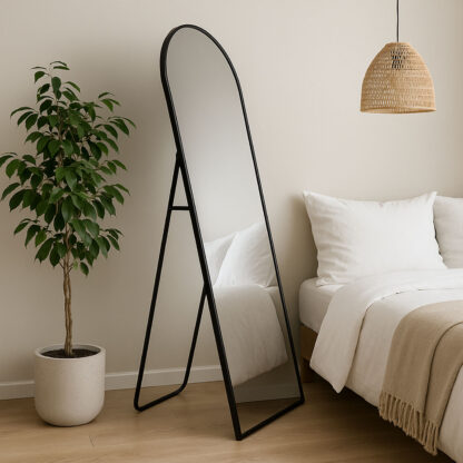 BLACK STANDING MIRROR - Image 2