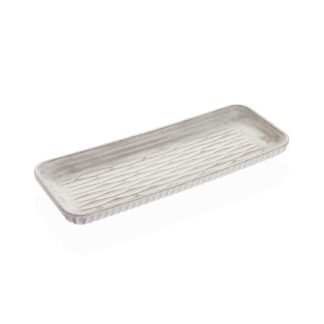 WHITE RECTANGULAR CENTREPIECE