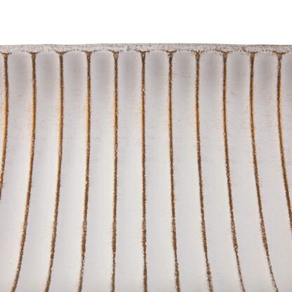 WHITE ELONGATED CENTREPIECE 58CM - Image 2