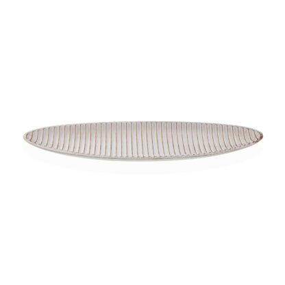 GOLD ELONGATED CENTREPIECE 58CM