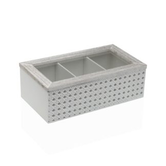 3-COMPARTMENT BOX WITH WINDOW