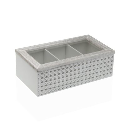 3-COMPARTMENT BOX WITH WINDOW