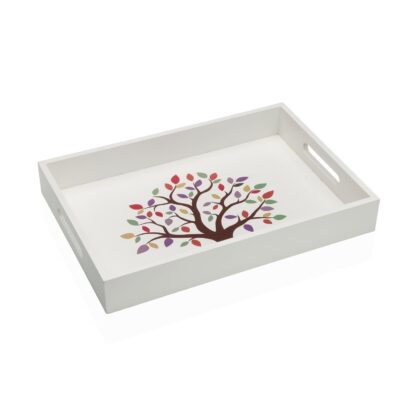 TREE WOODEN TRAY 34CM