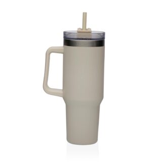 BEIGE THERMAL MUG