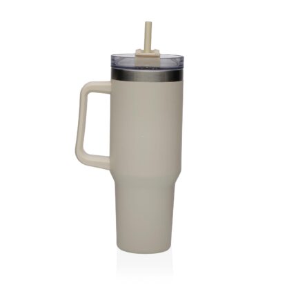 BEIGE THERMAL MUG