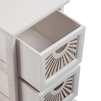 WHITE 4-DRAWER ADDA CHEST - Image 3