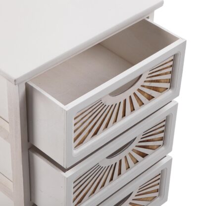 WHITE 3-DRAWER ADDA CHEST - Image 3