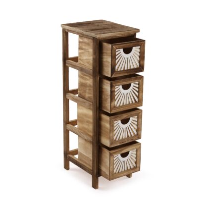 BROWN 4-DRAWER ADDA CHEST - Image 2
