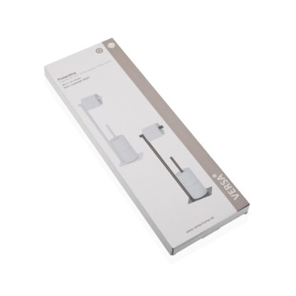 BLACK BATHROOM PAPER HOLDER - Image 3