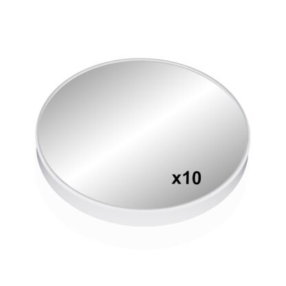 WHITE MAGNIFYING MIRROR 10X