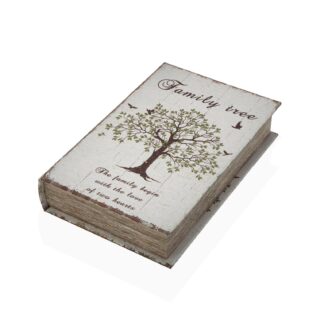 DECORATIVE BOOK WITH LOCK "FAMILY TREE"