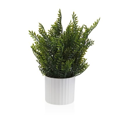 DECORATIVE POT WITH PLANT 26 CM
