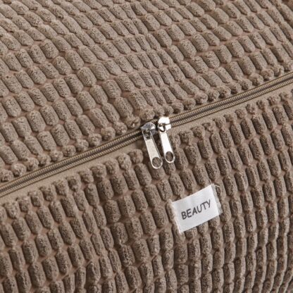 XL KHAKI CORDUROY STORAGE BOX - Image 2