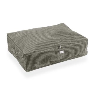 XL BLUE CORDUROY STORAGE BOX