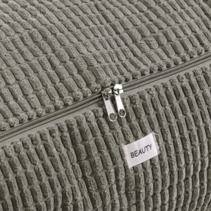 XL BLUE CORDUROY STORAGE BOX - Image 2