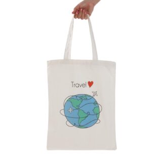 TRAVEL LOVER SHOPPING BAG
