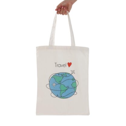 TRAVEL LOVER SHOPPING BAG
