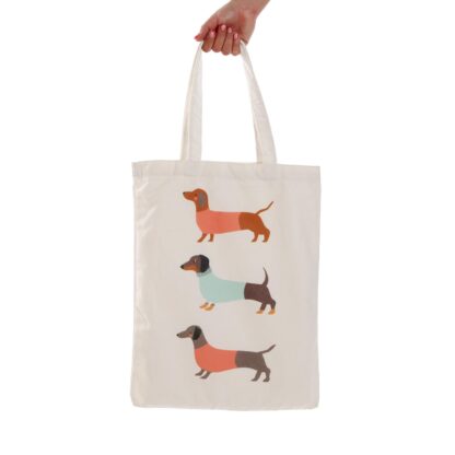 DACHSHUND DOGS SHOPPING BAG