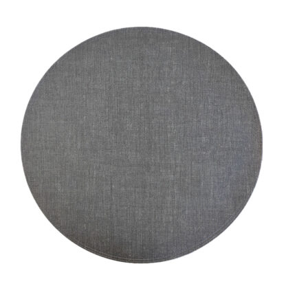 ROUND GREY PLACEMAT
