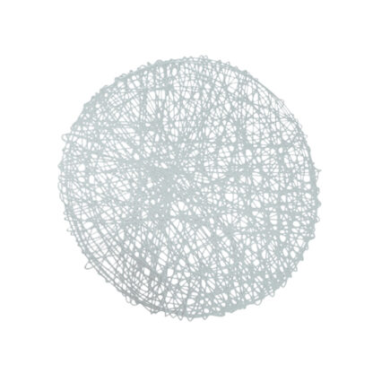 ROUND SILVER PLACEMAT