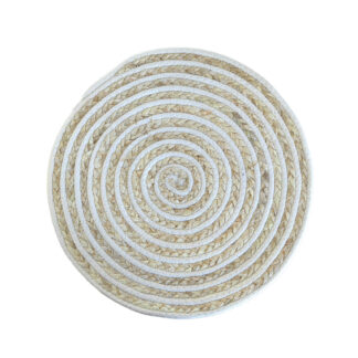 ROUND WHITE PLACEMAT